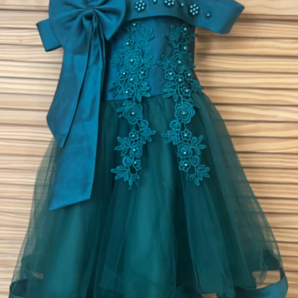Green Pageant Dress